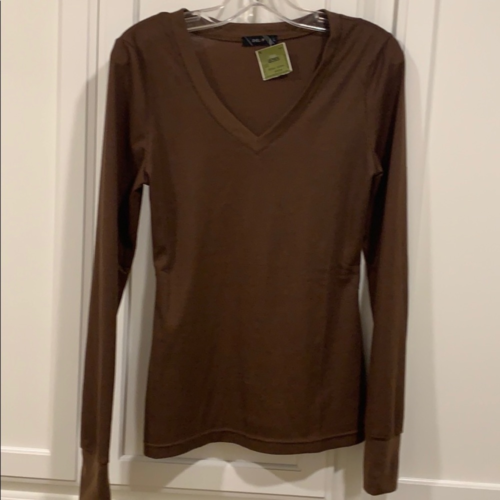 Love sleeve thermal tee